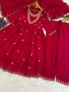 Simran By Nsf Pure Vichitra Silk  With Embrodeiry Work Kurti With Bottom Dupatta Wholesale Suppliers In Mumbai